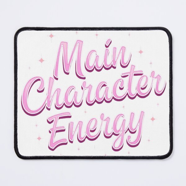 Item preview, Main Character Energy Typography Design designed and sold by ShopValueBiz.