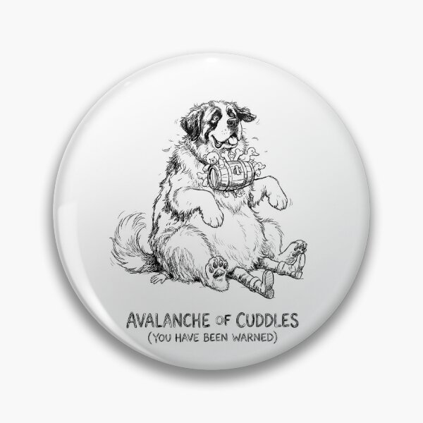 Item preview, The Avalanche of Cuddles - Saint Bernard Dog designed and sold by bapupa.