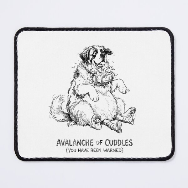 Item preview, The Avalanche of Cuddles - Saint Bernard Dog designed and sold by bapupa.