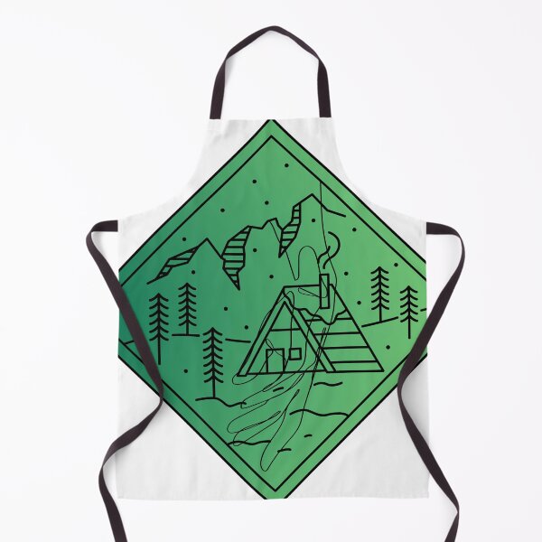 Item preview, Minimalist Mountain Retreat - A-Frame Cabin & Pine Forest designed and sold by Kanniax.