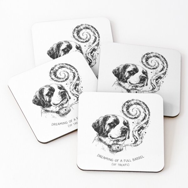Item preview, The Barrel of Dreams - Saint Bernard Dog designed and sold by bapupa.