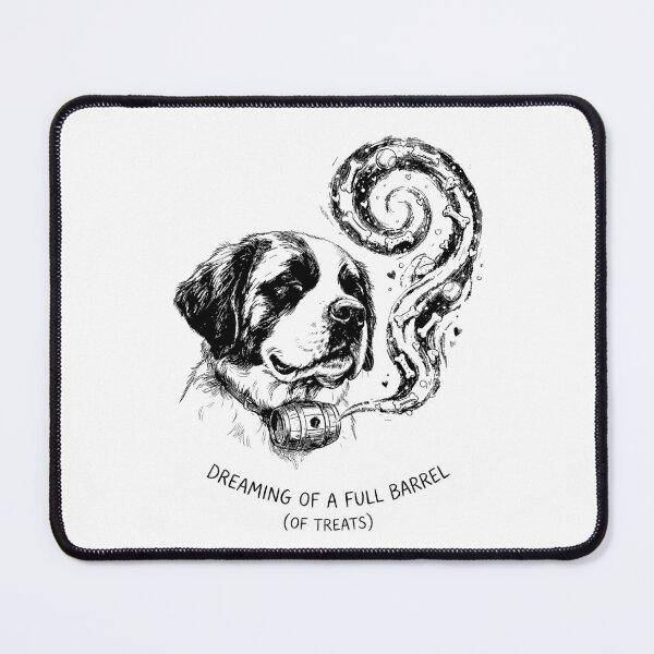 Item preview, The Barrel of Dreams - Saint Bernard Dog designed and sold by bapupa.