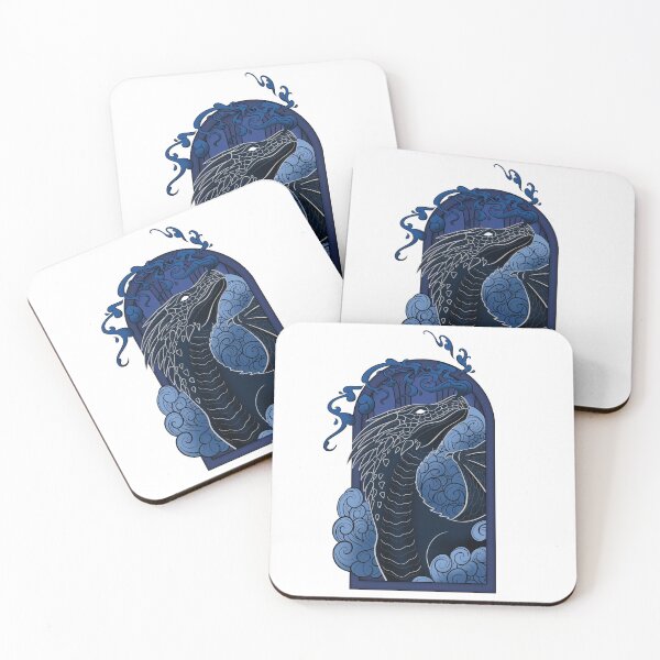 Item preview, Sapphire dragon stained glass designed and sold by Aakanksha97.
