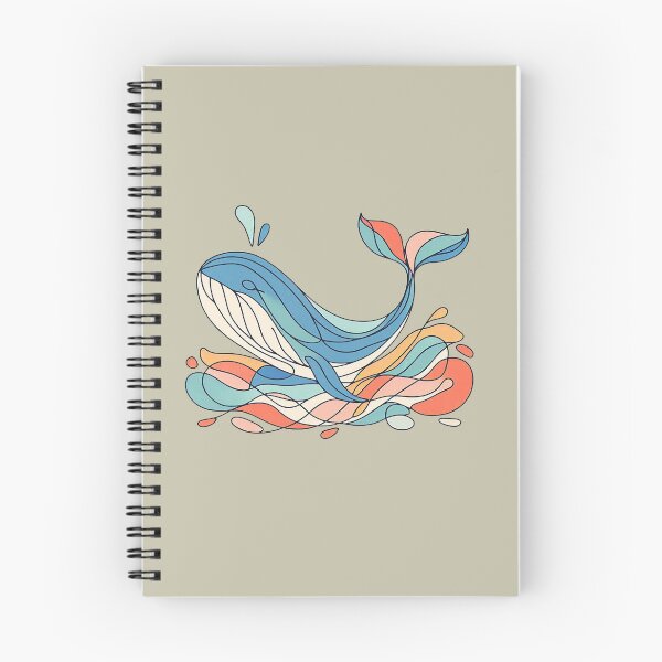 Item preview, In the Depths of the Ocean, Whale Awaits.   designed and sold by Vanich-Panich.