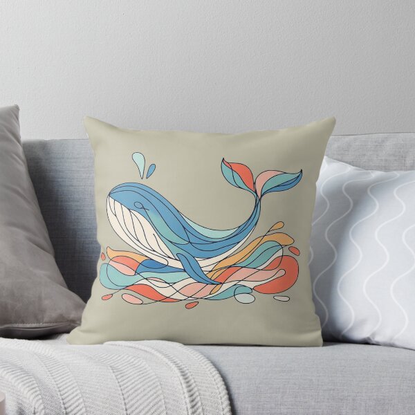 Item preview, In the Depths of the Ocean, Whale Awaits.   designed and sold by Vanich-Panich.