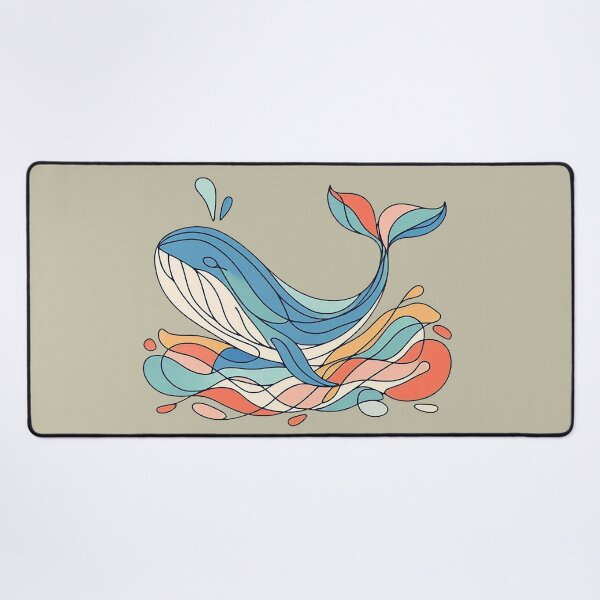 Item preview, In the Depths of the Ocean, Whale Awaits. designed and sold by Vanich-Panich.