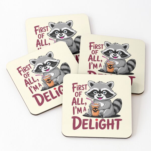 Item preview, Cute Racoon designed and sold by CharlottePlaceArt.