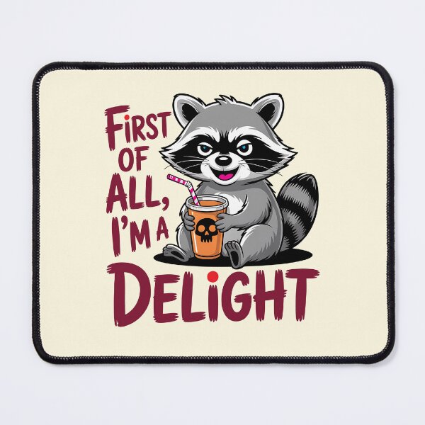 Item preview, Cute Racoon designed and sold by CharlottePlaceArt.