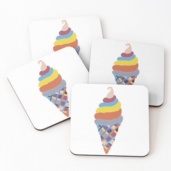 Item preview, Ice Cream Poster — Colourful Art designed and sold by iampaulmorris.