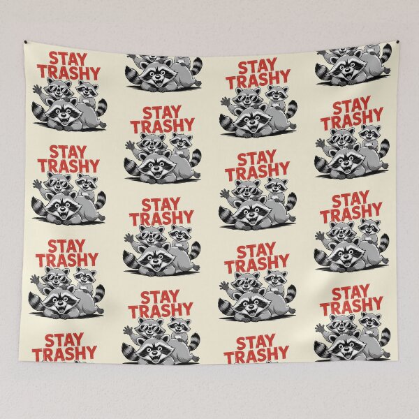 Item preview, Trashy Racoon designed and sold by CharlottePlaceArt.
