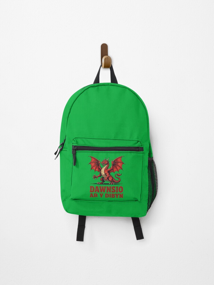 Thumbnail 1 of 3, Backpack, Playing With Fire Rugby Red Dragon designed and sold by taiche.