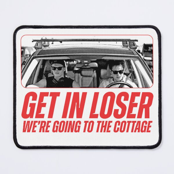 Item preview, Heated Rivalry: Get In Loser We're Going To the Cottage designed and sold by NoPainMikey.