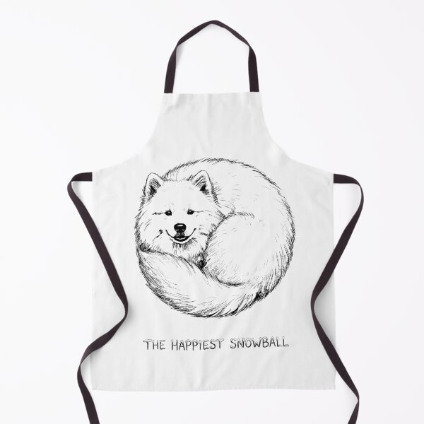 Item preview, The Smiling Snowball - Samoyed Dog designed and sold by bapupa.