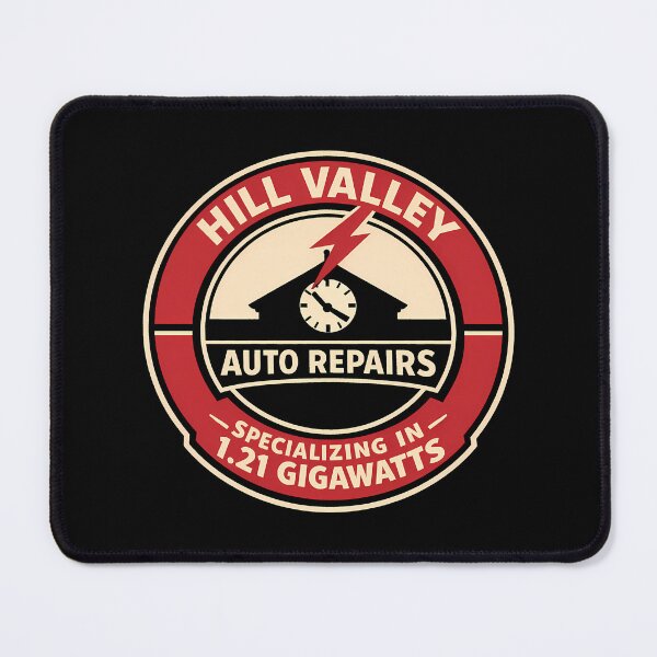 Item preview, Retro Hill Valley Auto Repair designed and sold by agearb.