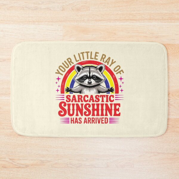 Item preview, Ray of Sunshine Racoon designed and sold by CharlottePlaceArt.