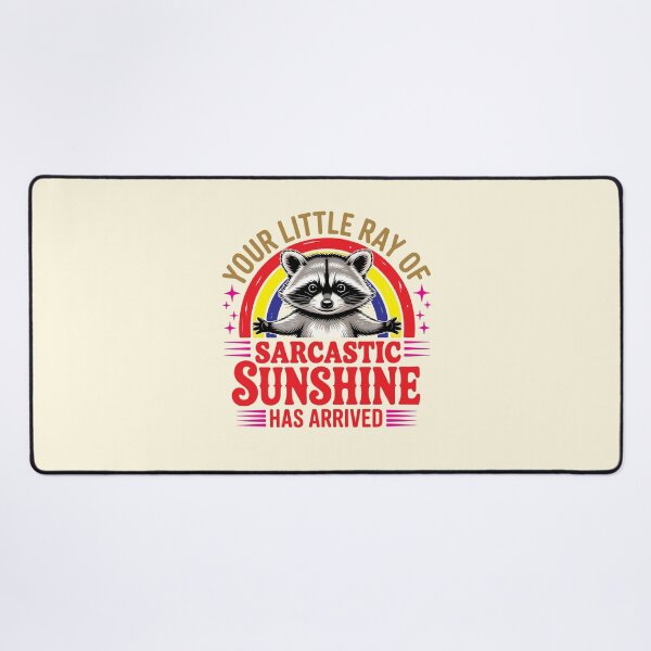Item preview, Ray of Sunshine Racoon designed and sold by CharlottePlaceArt.
