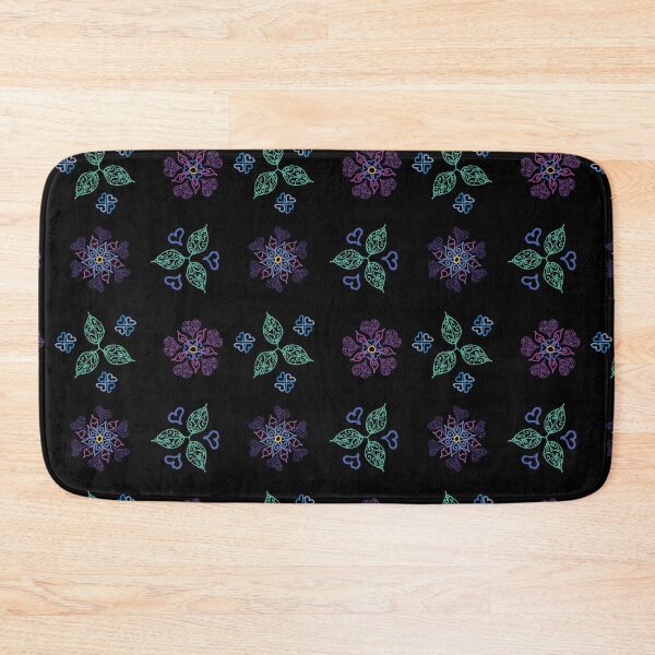 Item preview, Hearts & Leaves Jewel Tones Spaced designed and sold by Digitalmyth's Designs.
