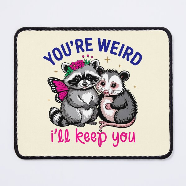 Item preview, Weird Loving Racoon designed and sold by CharlottePlaceArt.