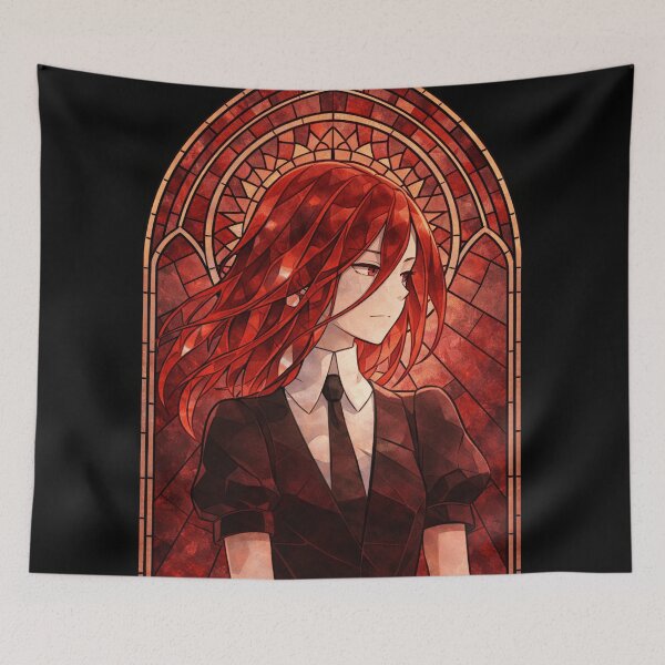 Item preview, Cinnabar Stained Glass Portrait designed and sold by ChromiraStudios.