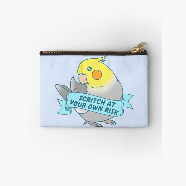 Item preview, Scritch At Your Own Risk - Cockatiel doodle designed and sold by FandomizedRose.
