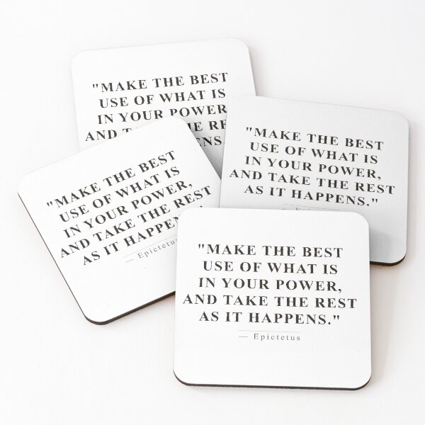 Item preview, Stoic Quote from Epictetus designed and sold by WhySanks.
