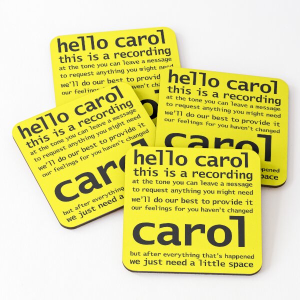Item preview, Pluribus TV Show Hello Carol This Is A Recording designed and sold by ellenhenry.