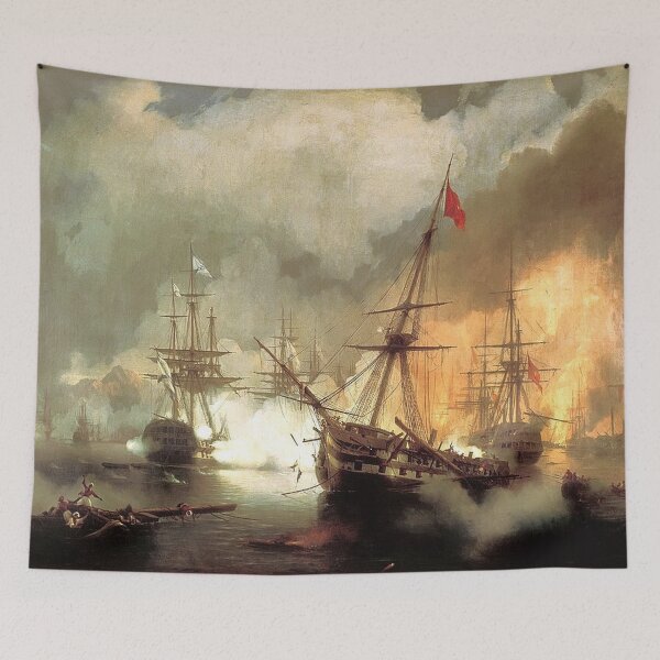 Item preview, Battle of Navarino designed and sold by tomorrowsart.