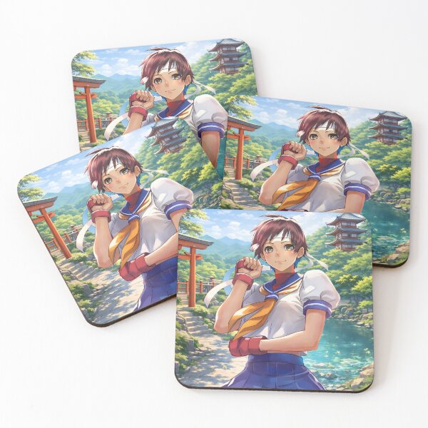 Item preview, Street Fighter - Kasugano Sakura Cover Image designed and sold by Bikash-A7.