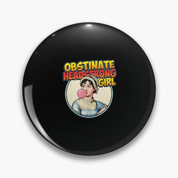 Item preview, Obstinate Headstrong Girl Comic Art Pride And Prejudice designed and sold by Fenay Designs.