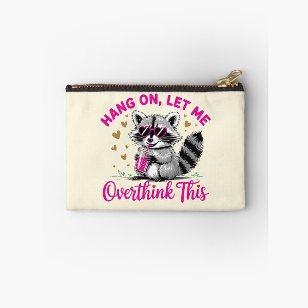 Item preview, Overthinking Racoon designed and sold by CharlottePlaceArt.