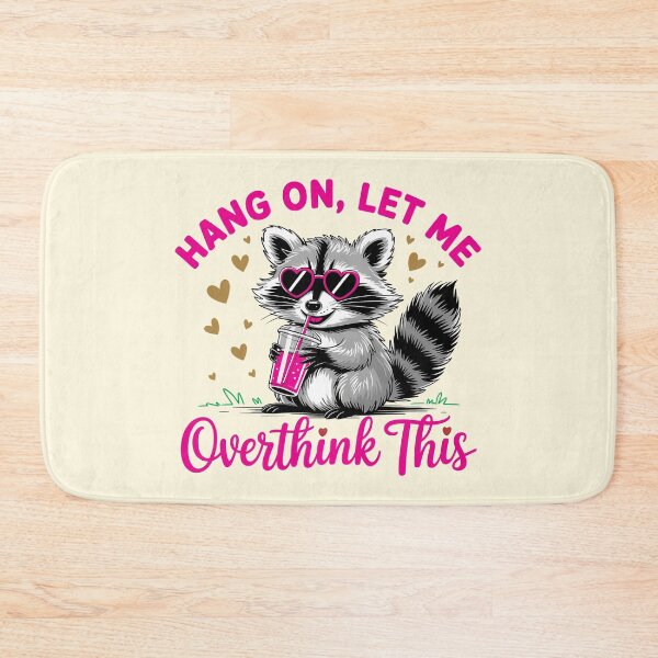 Item preview, Overthinking Racoon designed and sold by CharlottePlaceArt.