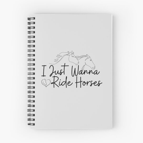 Item preview, I Just Wanna Ride Horses Equestrian Horse Riding Rider designed and sold by faridman.