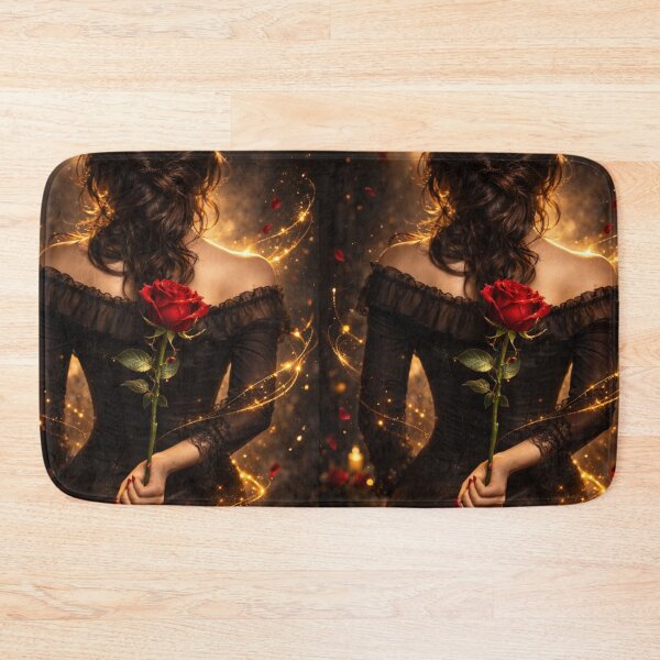 Item preview, Enchanted Crimson Rose: Gothic Mystery designed and sold by Dreamy Armine Art.