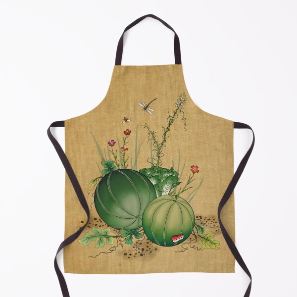 Item preview, Summer Abundance: Watermelon and Garden Friends designed and sold by QamarART Paintings.