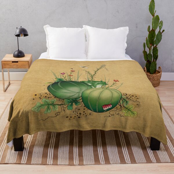 Item preview, Summer Abundance: Watermelon and Garden Friends designed and sold by QamarART Paintings.