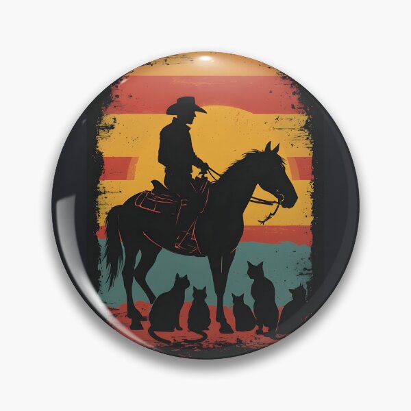 Item preview, Retro Western Cat designed and sold by owi-art.