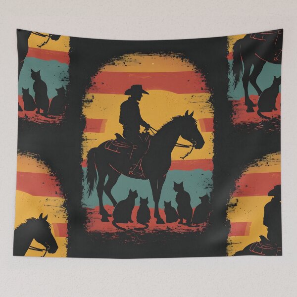 Item preview, Retro Western Cat designed and sold by owi-art.