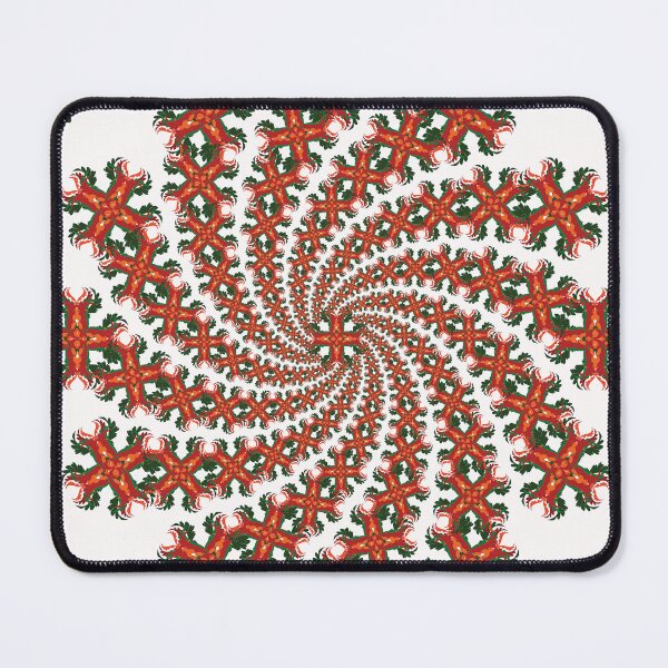 Item preview, Deep Forest Ember Mandala designed and sold by OIL Pattern Design .