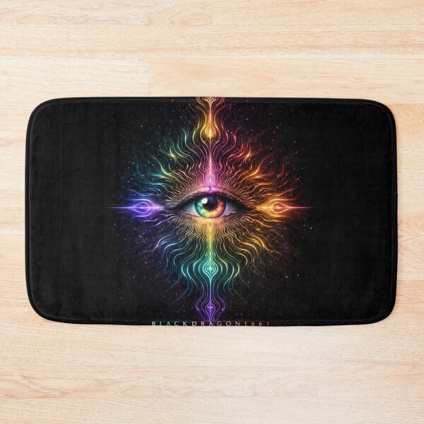 Item preview, Awakened Rainbow Eye – Mystical Frequency Art by Blackdragon1661 designed and sold by Blackdragon1661- original.