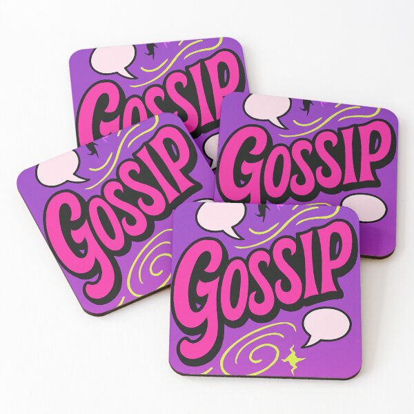 Item preview, GOSSIP – Hot Pink Rumor Pop Art designed and sold by mbmstores.