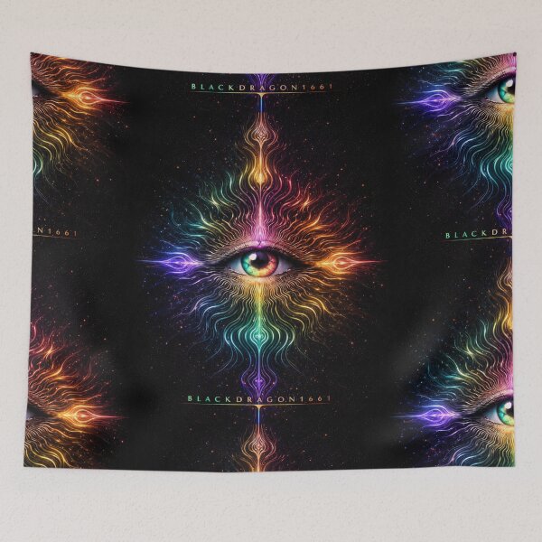 Item preview, Awakened Rainbow Eye – Mystical Frequency Art by Blackdragon1661 designed and sold by Blackdragon1661- original.