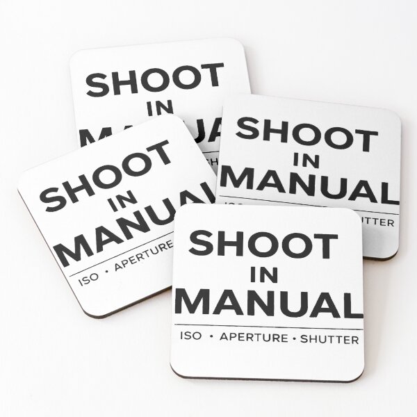 Item preview, Shoot in Manual T Shirt – Minimalist Photographer Apparel – ISO Aperture Shutt designed and sold by MAF_Merch.
