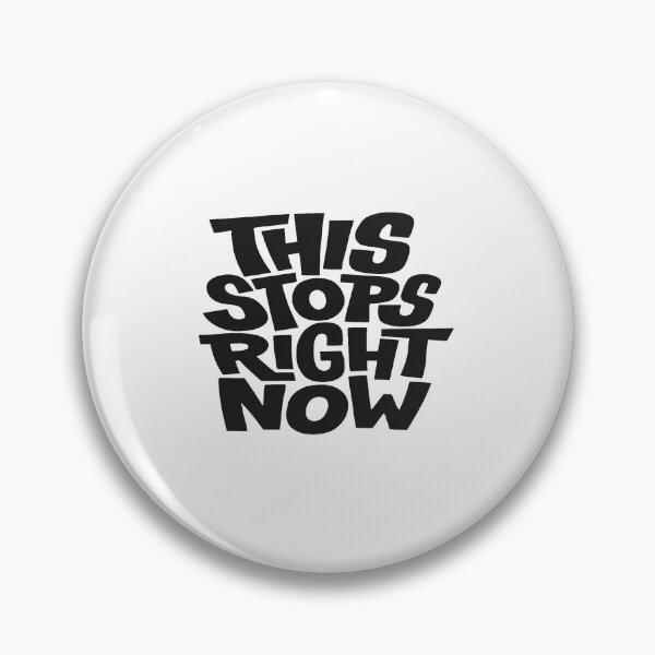 Item preview, Bold “This Stops Right Now” Statement Typography for Empowerment, Boundaries & Strength designed and sold by Bright Nest Studio.