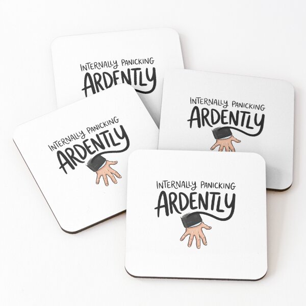 Item preview, Internally Panicking Ardently Funny Mr Darcy Quote designed and sold by Fenay Designs.