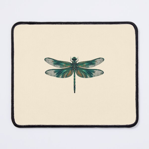 Item preview, Protect the Pollinators – Teal Dragonfly Nature Illustration designed and sold by KAYJAY DESIGNS.