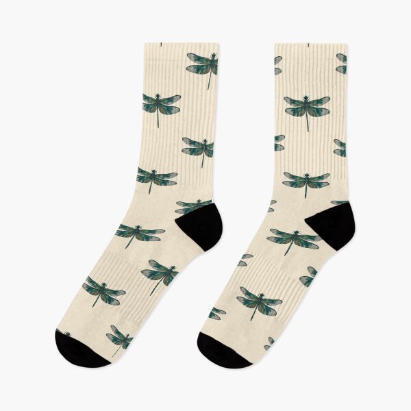 Item preview, Protect the Pollinators – Teal Dragonfly Nature Illustration designed and sold by KAYJAY DESIGNS.