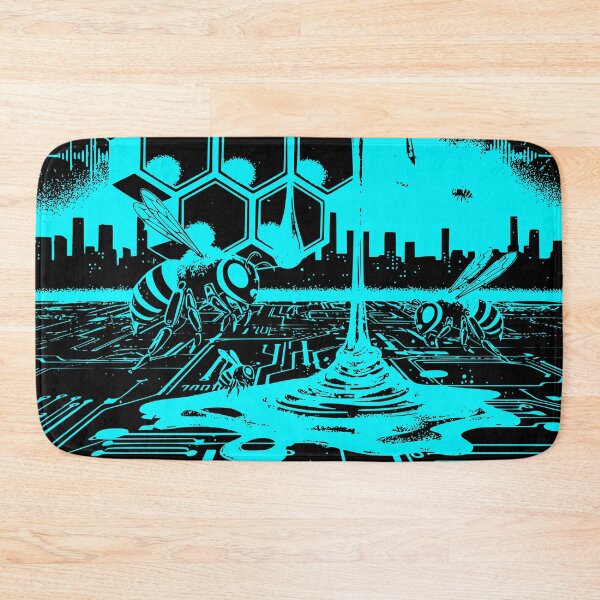 Item preview, Cyber Hive: Digital Nectar  designed and sold by CloudyCatArt.
