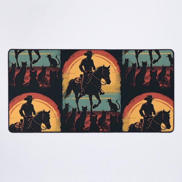 Item preview, Cat herder funny Western designed and sold by owi-art.