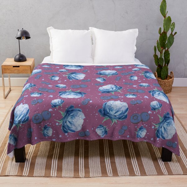 Item preview, Summer Floral Blueberry  designed and sold by ApricityPhrases.