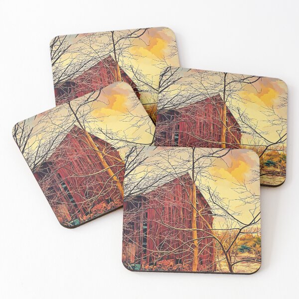 Item preview, Weathered Red Barn designed and sold by tomorrowsart.
